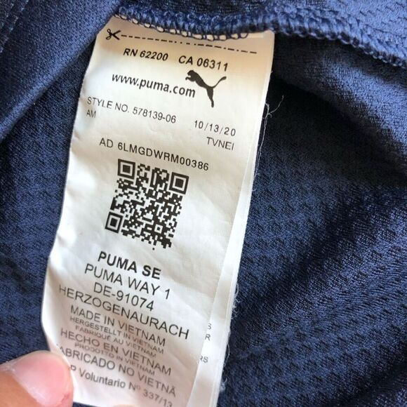 Puma by Piper’s Landing Country Club 1/4 Zip Mock Neck Shirt Dry Cell Long sleev - Picture 5 of 10